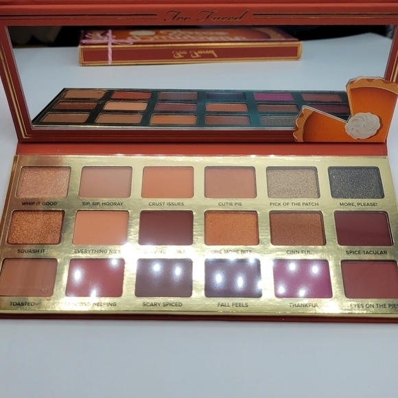 Too Faced Pumpkin Spice Second Slice Eye Shadow Palette - Picture 6 of 13